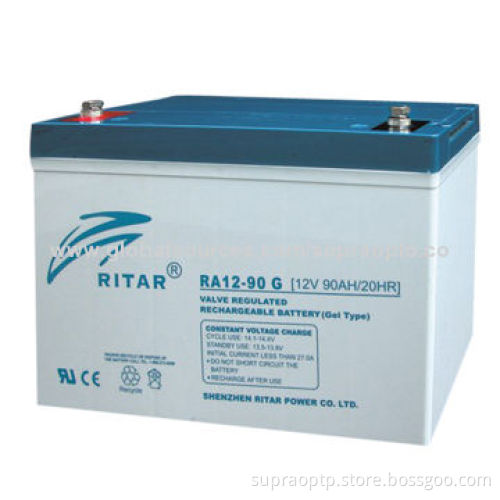 12V 90Ah Solar and Home Inverter Systems (RA12-90G), Engineers are Ready to CustomizeNew